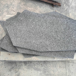 Dalles de basalte finition granit, dalle de pierre flamme, motif irrégulier, pavé, revêtement de sol, dalles de granit noir flammé pour <span class=keywords><strong>extérieur</strong></span> - Product Image 5