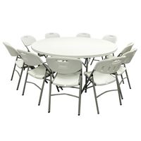 Housse de Table et de chaises d'extérieur, en plastique, courte, latérale, pliante, petite Table ronde, pour enfants, offre spéciale, bon marché