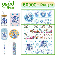 Osmo Wholesale 6-en-1 Étanche Anti-UV pour Enveloppes de Gobelets Dragon Book en Plastique PET Écologique pour Tumblers 16oz