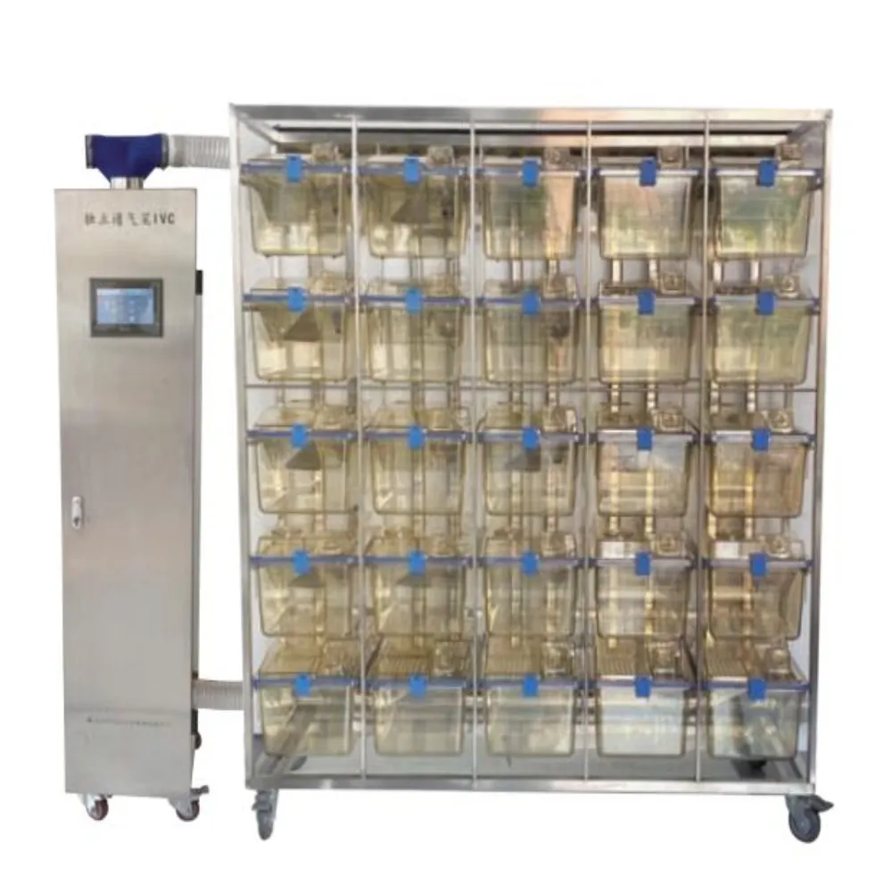 laboratory animal breeding equip System psu individually ventilated tubs IVC cages System for lab rodent mice rat