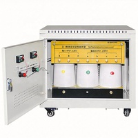 Autotransformateur triphasé ETP Scott modèle 3, sortie 480V, 45kVA, haute capacité, bobinage en cuivre, noyau en acier au silicium, transformateur de puissance