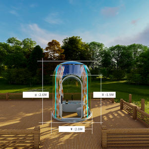 Dôme igloo tente star house étoilé hôtel restaurant tente chambre extérieur jardin polycarbonate durable tente - Product Image 3