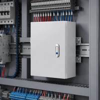 Armoire électrique extérieure IP65 en acier galvanisé thermolaqué, prix usine SH
