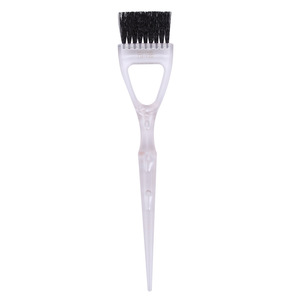 Brosse à teindre les cheveux LH-100, transparente, en nylon givré, forme de pagaie, outil de coloration des cheveux pour salon - Product Image 5