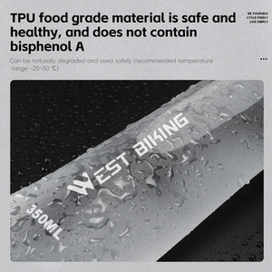 WEST BIKING TPU 便携式储水袋 可饮用 水袋 野营登山 可折叠水袋 可折叠水瓶袋 - Product Image 2