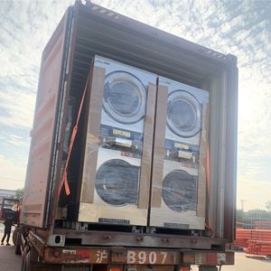 Ensemble lave-linge et sèche-linge commercial à pièces, paiement par code QR, machine à laver en acier inoxydable pour <span class=keywords><strong>location</strong></span> de biens - Product Image 6