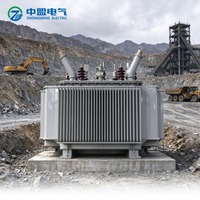 Transformateur de distribution triphasé immergé dans l'huile à enroulement en cuivre S13-M-1000/10 1000 kVA