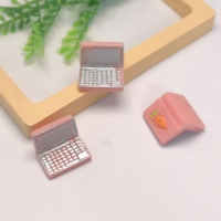 100 Piezas de Figuras Miniatura 3D de Resina para Computadora Portátil, Miniaturas Hechas a Mano para Muñecas