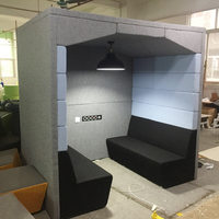 Canis acoustique — meuble de bureau à double rangée, pour chambre, bureau, rôle privé, canapé insonorisé