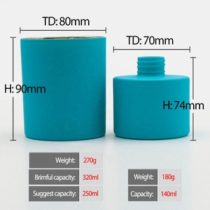 FENGJUN Usine de production en masse de contenants en verre pour bougies, pots vides pour la fourniture en gros de bougies en grande quantité pour grands clients - Product Image 3