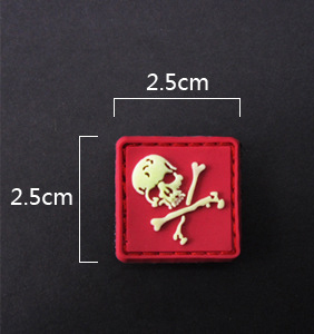 Équipement de plein air Brassards en PVC Badges d'épaule en velcro divers autocollants pour sac à dos brassards adhésifs imperméables et résistants à la déchirure - Product Image 2