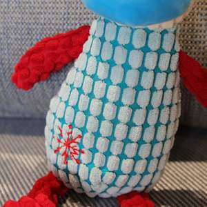 Peluche douce et confortable en forme de veau, mouton ou poulet pour bébé, jouet apaisant pour tout-petits, animal en peluche pour filles avec doublure en filet pour poupée - Product Image 5