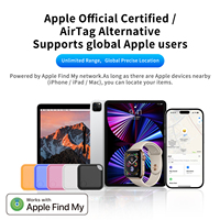 Traceur intelligent portable anti-perte pour clés, compatible Android/iOS, étanche IP65, en plastique, type AirTag mondial pour Google