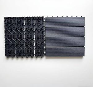 Độ ẩm bằng chứng sân thượng thiết kế WPC sàn gỗ tếch Snap trong decking Board DIY dập nổi sàn gạch cho Patio - Product Image 2