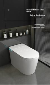 <span class=keywords><strong>Toilette</strong></span> intelligente automatique de petite taille avec réservoir d'eau au sol <span class=keywords><strong>Toilette</strong></span> électrique à impulsions pour usage domestique - Product Image 3