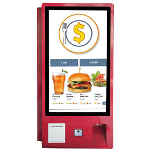 Quiosco de autopedido Construido en impresora <span class=keywords><strong>POS</strong></span> <span class=keywords><strong>Terminal</strong></span> para pedir servicio de comida en el supermercado - Product Image 1