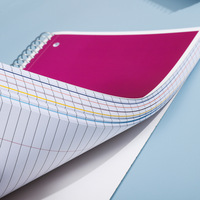 Pages lignées en gros en vrac entreprise scolaire affaires A5 carnet de notes à spirale