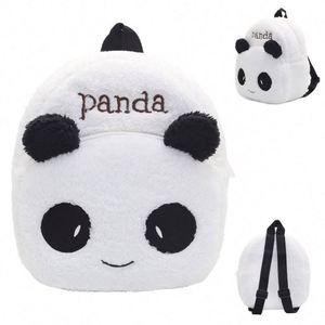 Cute Soft Bee Panda Owl Penguin Rabbit Strawberry Plush Animal Customized <b>Backpack</b> for Kindergarten <b>Children</b> - Product Image 2