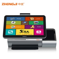 POS-система Zhongji Anypay A9 с сенсорной панелью, кассовым аппаратом, встроенным термопринтером 80 мм, автоматическим резаком, ОС Windows, процессором Intel
