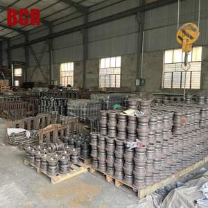 PC100 Graafmachine Onderwagen Onderdelen Loopwiel Onderste Wiel 50Mn/40MnB Materiaal BCR Merk Bouwmachines Compatibel - Product Image 6