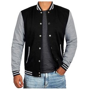 Tout nouveau hiver 100% laine Patch Chenille broderie Letterman université veste pour hommes Logo broderie polaire Baseball vestes - Product Image 1