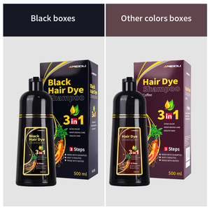 Color marrón rojo negro del peine para el uso en el Salón del hogar Buenas mujeres Hombres Fácil operación Oem Hair Dye Shampoo - Product Image 3