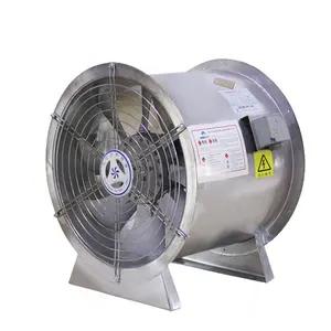 Industrieller Axial ventilator mit Misch strom ventilator zum Brandschutz