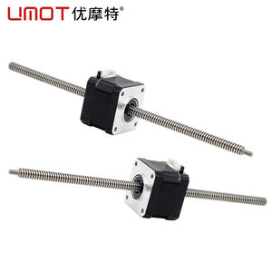 UMOT Mini Nema8/Nema11/Nema14/Nema17/Nema23 Бесконтактный ходовой винтовой шаговый двигатель 3,5/5/8/9.5/10 линейный шаговый двигатель - Product Image 1