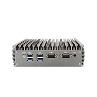 PC industriel embarqué sans ventilateur OEM ODM Intel Core I3 I5 I7 I9 avec 2 ports LAN, 6 ports RS232 RS485 et GPIO pour l'automatisation industrielle et les passerelles IoT