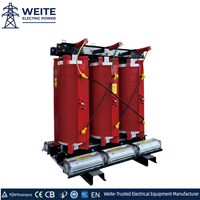 Transformateur triphasé à isolation sèche 400kVA 500kVA 630kVA 800kVA 10kV 400V 60Hz pour usine industrielle, exploitation minière, construction et distribution