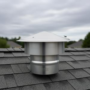 Capot de cheminée Vevor 6 pouces en acier inoxydable 304 pour usage en toutes conditions météorologiques - Product Image 2