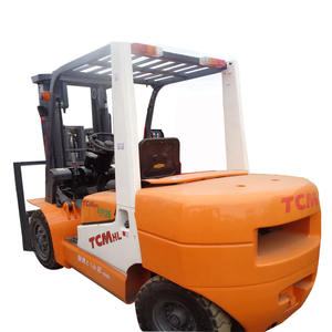 중고 3.5 톤 35 TCM 지게차 원래 일본 토요타 농장 건설 산업을위한 엔진 모터 기어 박스 재고 만들기 - Product Image 1