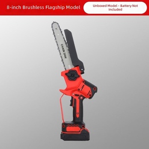 ZOMAX Motosega Elettrica Senza Spazzole 21V, 8 Pollici, con Batteria al Litio, Mini Motosega Portatile per Casa, Sega Elettrica Manuale - Product Image 1