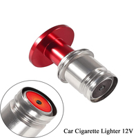 Allume-cigare universel pour voiture, accessoire de remplacement 12 volts, bouton poussoir 12V, compatible avec la plupart des véhicules