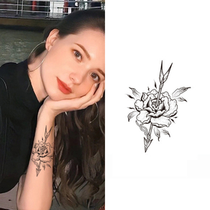 Herbal Temporary <b>Tattoo</b> Sticker Waterproof Sweat Resistant Semi Permanent <b>Paper</b> Decal for Male Female Body Art Professional Use - Product Image 6