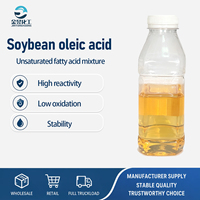 Acide oléique de soja, qualité industrielle, CAS 68308-53-2, agent tensioactif de flottation, auxiliaire d'impression et de teinture