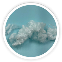 Fiber Polyester siliconée, 50 pièces, 7 dx64 mm, vierges/recyclage HCS, remplissage en polyfiber polyester
