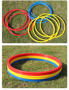 Anneaux de saut pour enfants Ruidongle, anneaux de jeu de la balle, anneaux de marquage pour l'entraînement de l'agilité et de la technique au football - Product Image 2