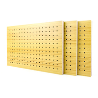 Panneau acoustique perforé facile à installer, réduction du bruit, panneau acoustique pour plafond, décoration de pièce