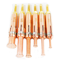 Collets de soudage à point en cuivre de haute qualité pour torche de soudage à point, mandrin de soudage à point M3 M4 M5 M6 M8 M10