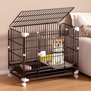 Venta caliente interior pequeño con ruedas <span class=keywords><strong>jaula</strong></span> de hierro grande <span class=keywords><strong>jaula</strong></span> de transporte Se puede apilar perrera <span class=keywords><strong>para</strong></span> mascotas perro apilable <span class=keywords><strong>jaula</strong></span> <span class=keywords><strong>para</strong></span> mascotas Villa <span class=keywords><strong>jaula</strong></span> <span class=keywords><strong>para</strong></span> <span class=keywords><strong>perros</strong></span> - Product Image 2