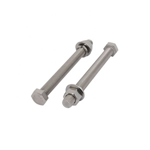 Bu Lông Và Đai Ốc <span class=keywords><strong>2</strong></span> Inch Hình Lục Giác Bằng Thép Không Gỉ M12 1.75 Đai Ốc 304 Kèm Vòng Đệm Vòng Đệm Bộ Các Loại Đai Ốc Và Bu Lông 12 Inch - Product Image 3