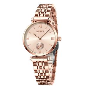 Drioshipping, Reloj de cuarzo de lujo para Mujer, Reloj de pulsera de moda 2620, Reloj de cristal de acero inoxidable para Mujer, Reloj femenino - Product Image 1