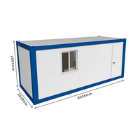Prix d'usine préfabriqué Chine Maison modulaire de 3 chambres à coucher Maison prête à l'emploi modulaire en kit Maisons en cabine Maison en conteneur à vendre