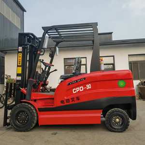 Nueva carretilla elevadora diésel de 3 toneladas y 5 toneladas con camión hidráulico de batería de litio de entrega rápida para industrias de restaurantes - Product Image 4