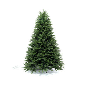 Arbre de Noël Pe pré-éclairé commercial extérieur auto-assemblé de branche à vendre - Product Image 1