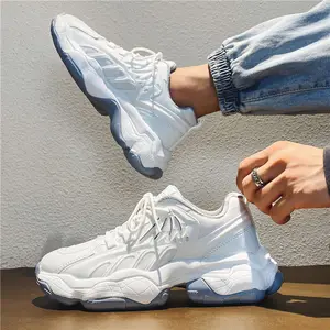 Manufacturer quanzhou mens casual white chunky shoes new fashion sneaker for men and boys