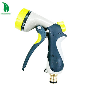 Bico Pulverizador Manual TopSource de Metal para Mangueira de Jardim, 8 Padrões Ajustáveis, para Lavagem de Carros e Irrigação Doméstica - Product Image 1