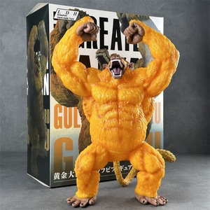 Statua di Gorilla Trasformato in Grande Scimmia Dorata Versione Teatrale, Modellino Anime, Pezzo da Esposizione in PVC, Confezione Originale Giapponese - Product Image 6