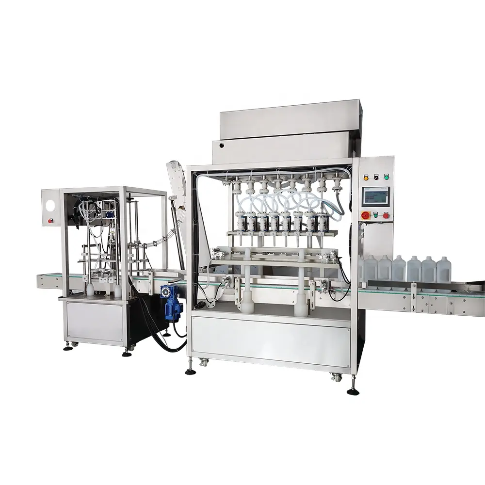 Hot-selling high-quality automatic Pesticides  insecticides  toilet cleaners etc Chemical filling machine